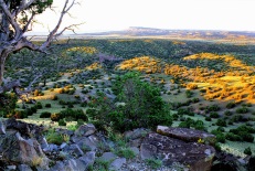 Cerro Pelon from Petroglyph Hill