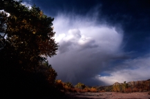 Galisteo River with Cloud