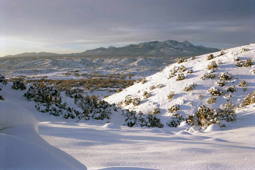 A View of Cerrillos Village