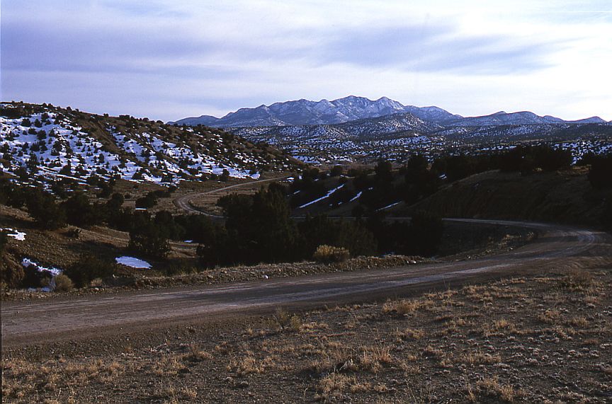 Ortiz Mountains from the Waldo Road #2